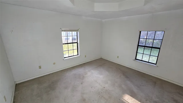 a view of a room with closet