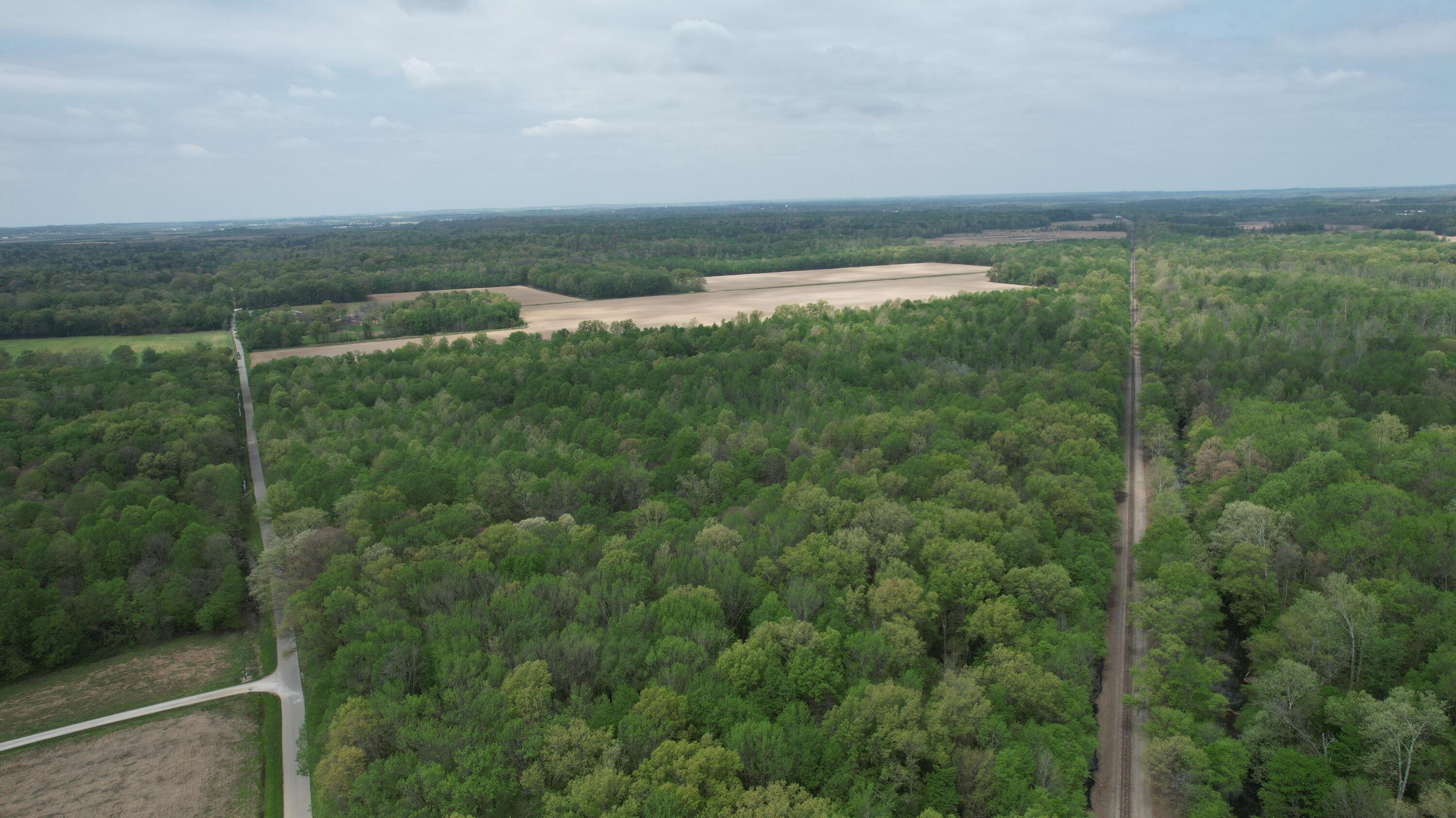 0 West Co Road South Oakland City, IN 47660 - Photo 5 of 10 a view of a city from a yard
