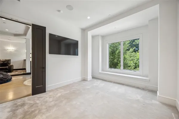 a view of livingroom with a flat screen tv