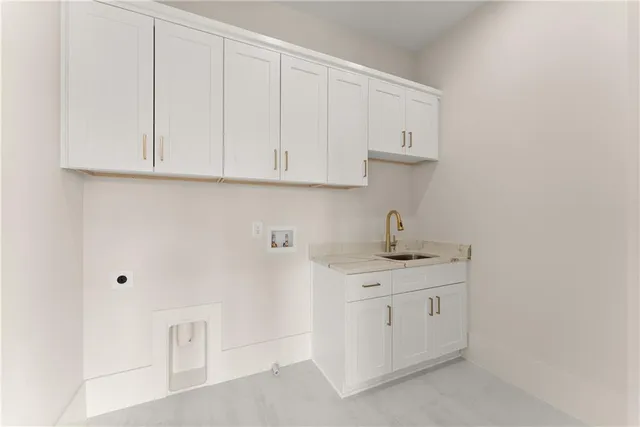 a view of a lake with a big yard