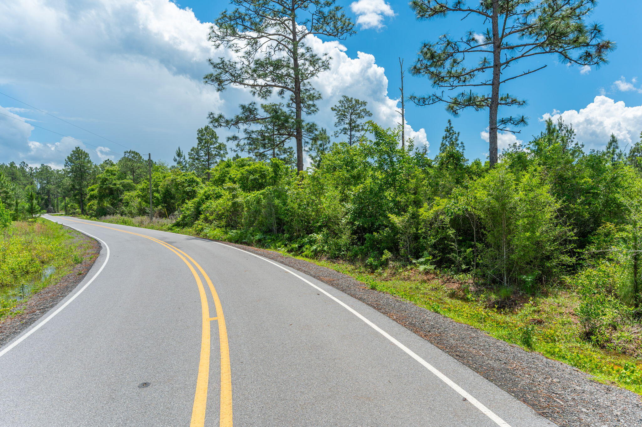 11 Sandy Ramp Road DeFuniak Springs, FL 32433 - Photo 23 of 25 a view of a garden with a fountain