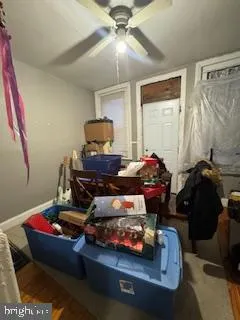 a room with furniture and a potted plant