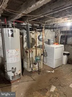 a view of a room with rack and storage