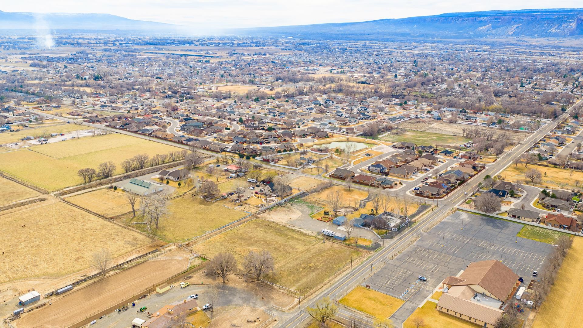 1166-17 17 1/2 Road Fruita, CO 81521 - Photo 33 of 42 an aerial view of residential houses with outdoor space