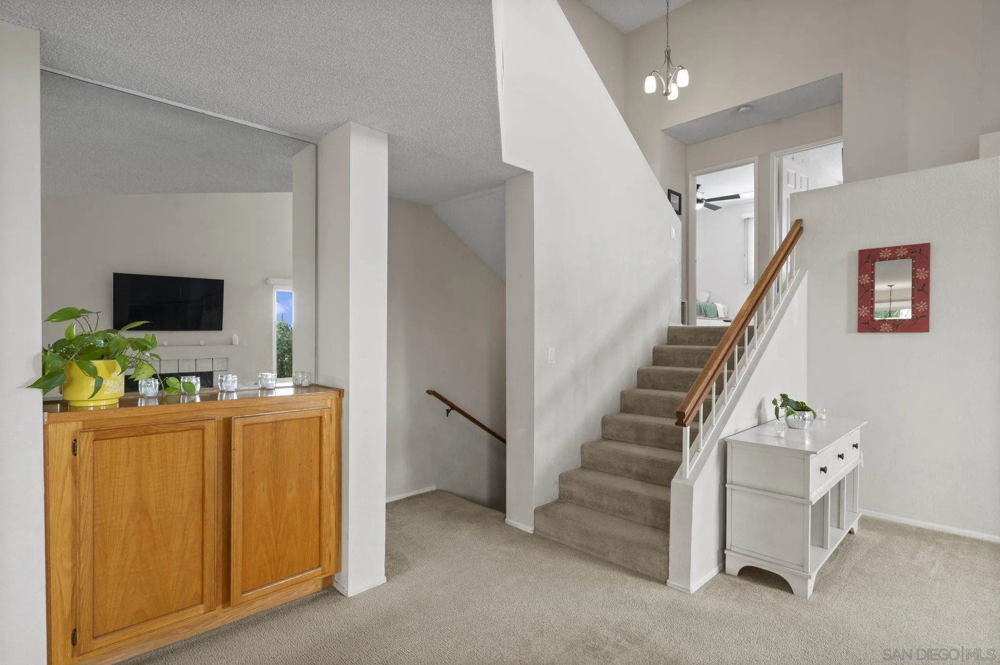 10503 Flora Azalea Court Santee, CA 92071 - Photo 10 of 33 a view of a room with stairs and furniture