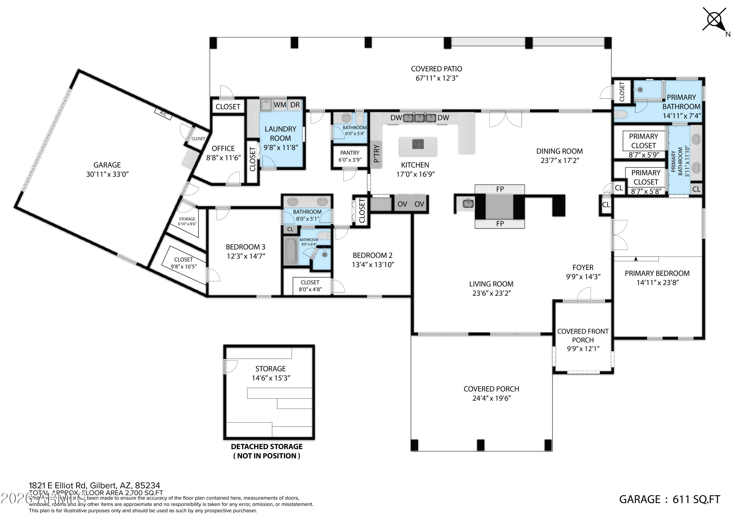 1821 East Elliot Road Gilbert, AZ 85296 - Photo 15 of 114 1821_e_elliot_rd_gilbert_az_85234-2d