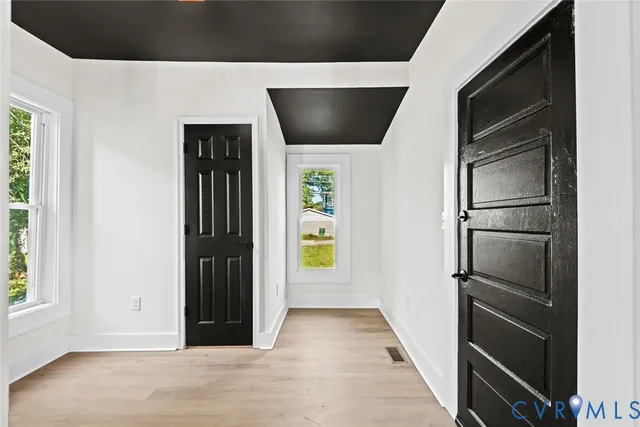 a view of entryway and hall