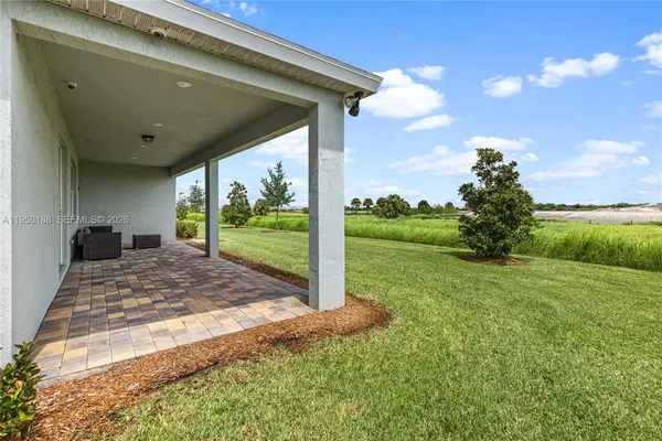 a view of a porch