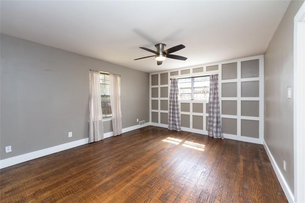3217 Cedarcroft Lane Dallas, TX 75233 - Photo 18 of 27 Decorative wood panelling accent wall