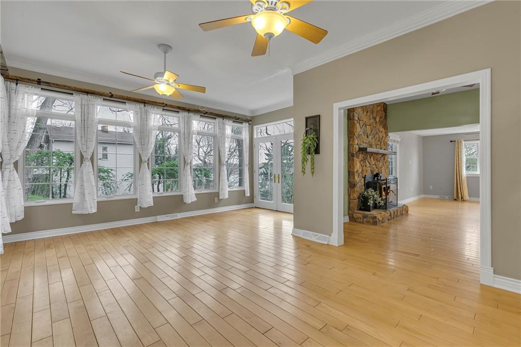 545 6th Avenue Freedom, PA 15042 - Photo 19 of 50 wooden floor in an empty room with a window