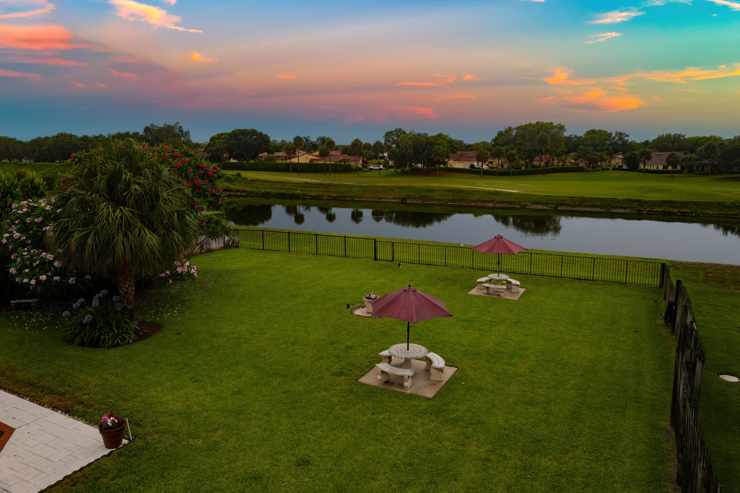 5986 Vista Linda Lane Boca Raton, FL 33433 - Photo 25 of 31 a view of a house with a big yard