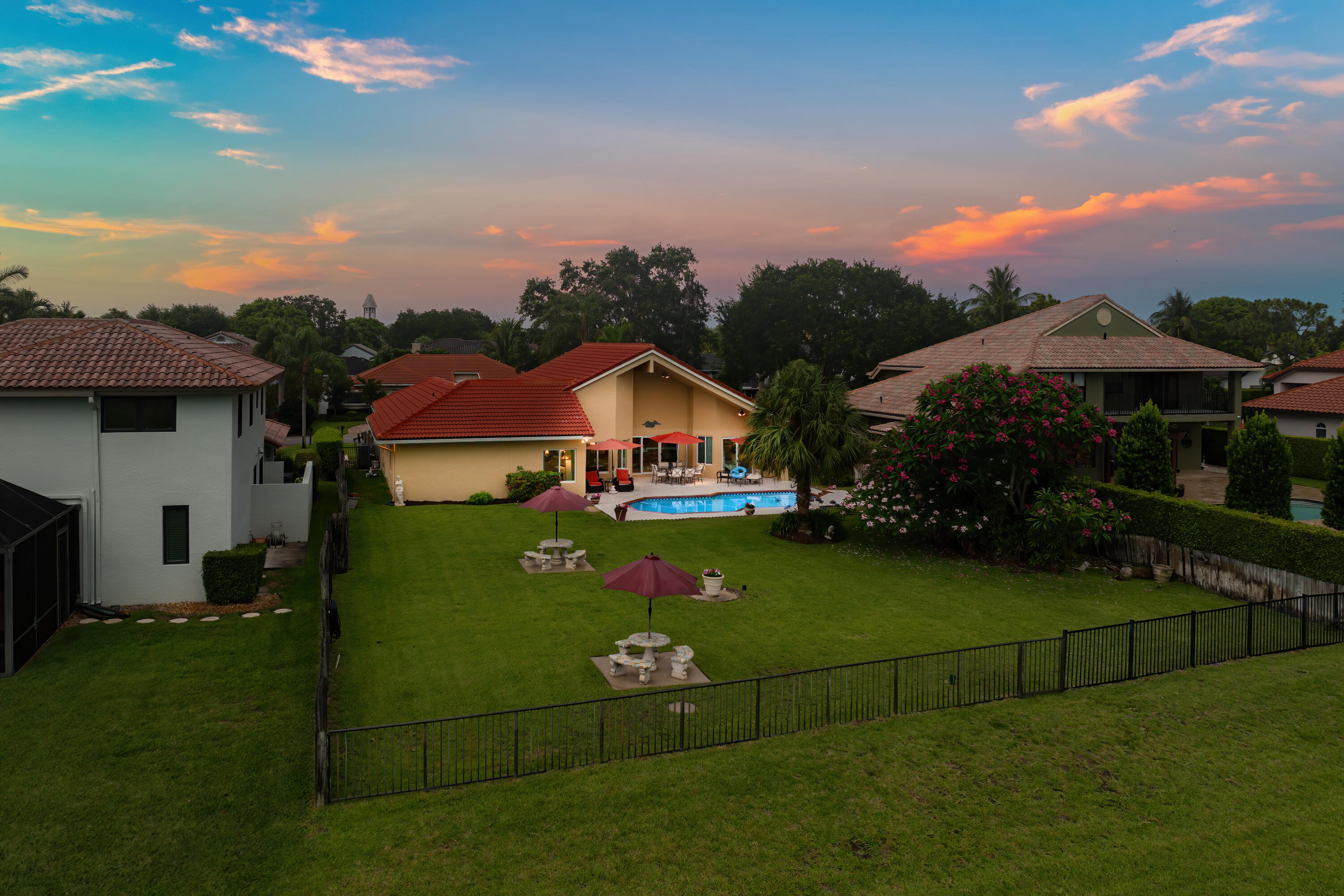 5986 Vista Linda Lane Boca Raton, FL 33433 - Photo 29 of 31 an aerial view of a house