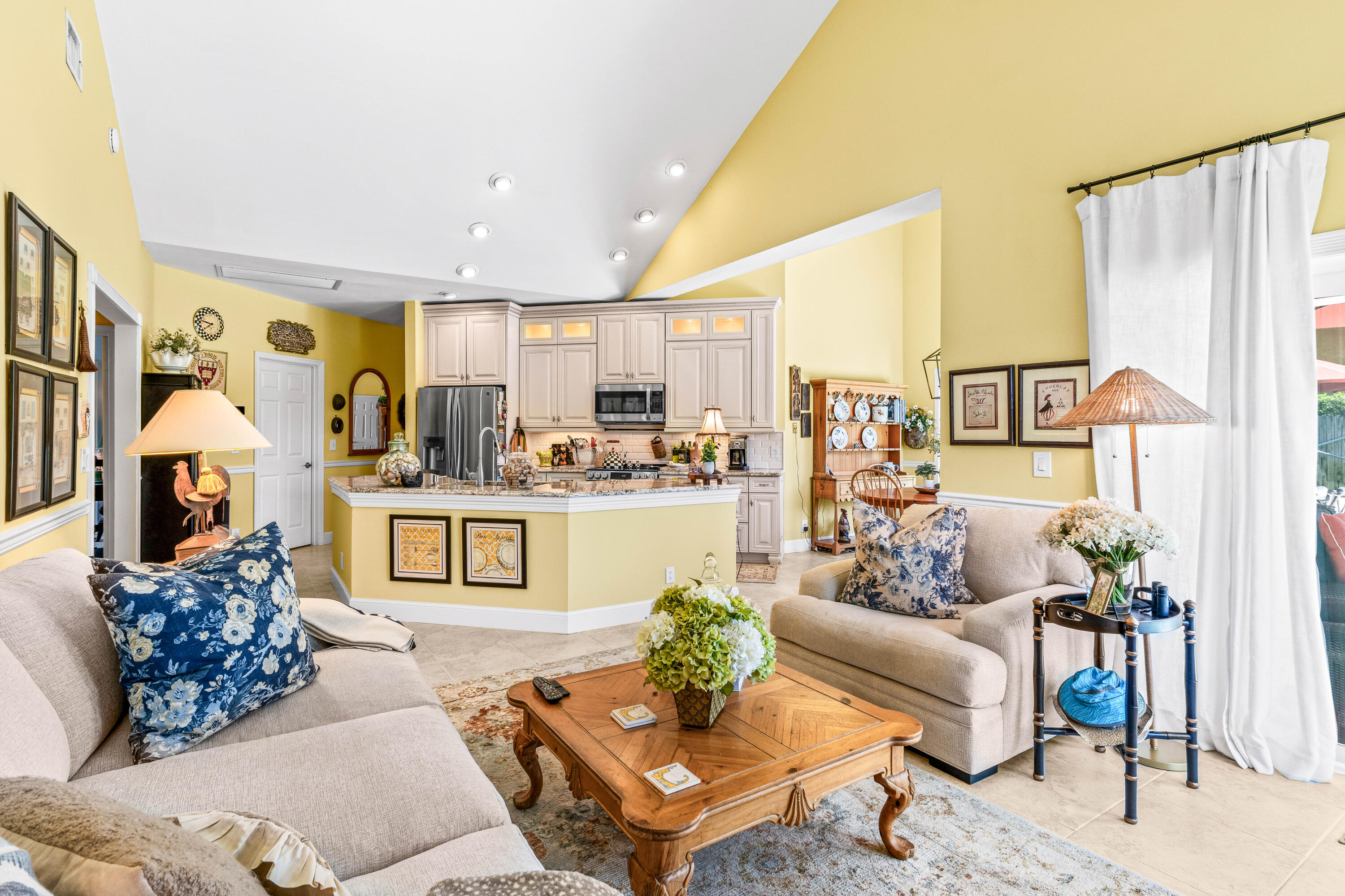 5986 Vista Linda Lane Boca Raton, FL 33433 - Photo 4 of 31 a living room with furniture kitchen view and a large window