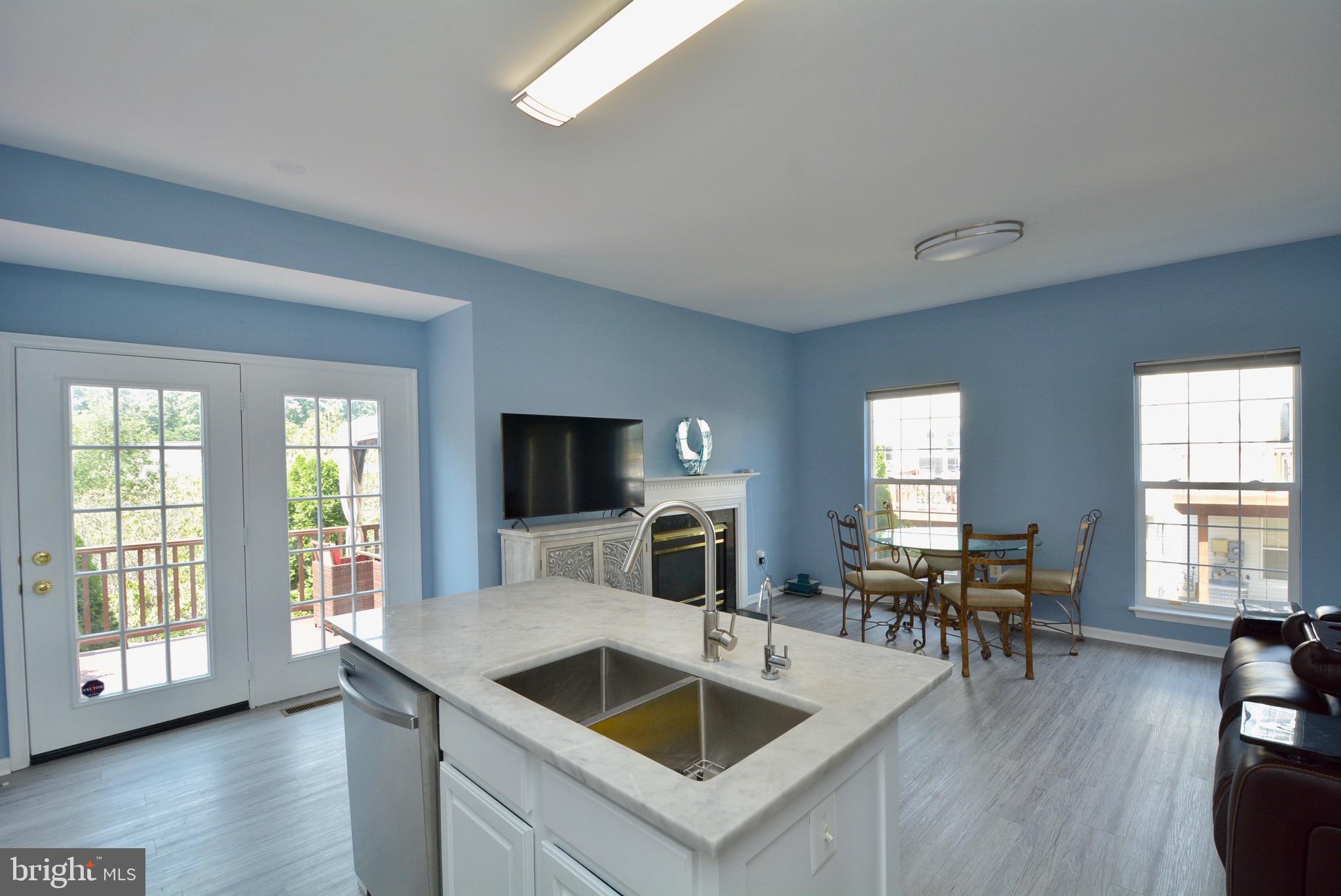 8361 Regal Oak Court Springfield, VA 22152 - Photo 12 of 43 Large kitchen with deck off the back
