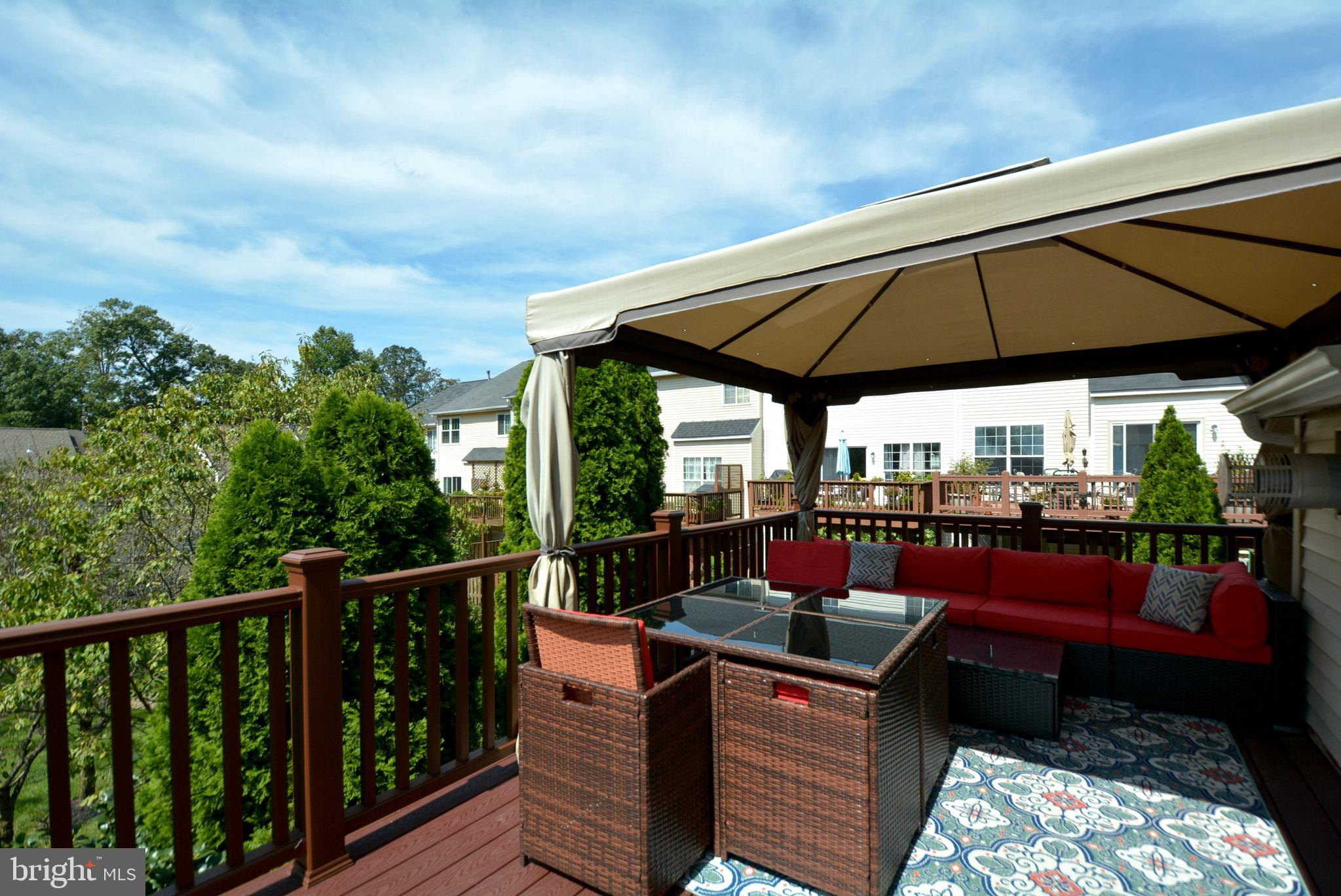 8361 Regal Oak Court Springfield, VA 22152 - Photo 20 of 43 Gorgeous deck with composite no maintence!!