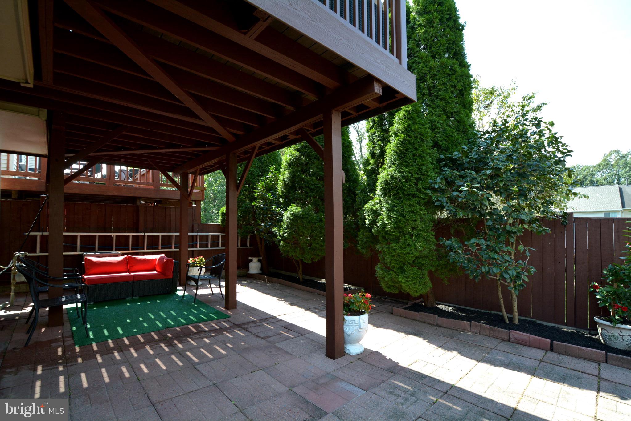 8361 Regal Oak Court Springfield, VA 22152 - Photo 41 of 43 Fully fenced back yard to common area