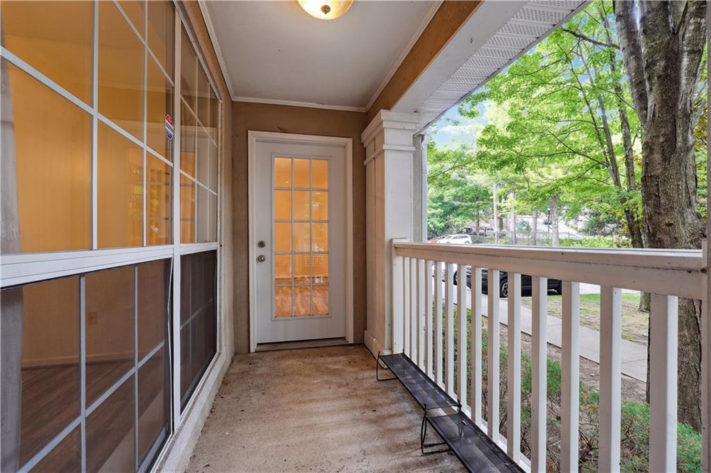 5641 Roswell Road, Unit 103 Atlanta, GA 30342 - Photo 26 of 27 a view of a balcony