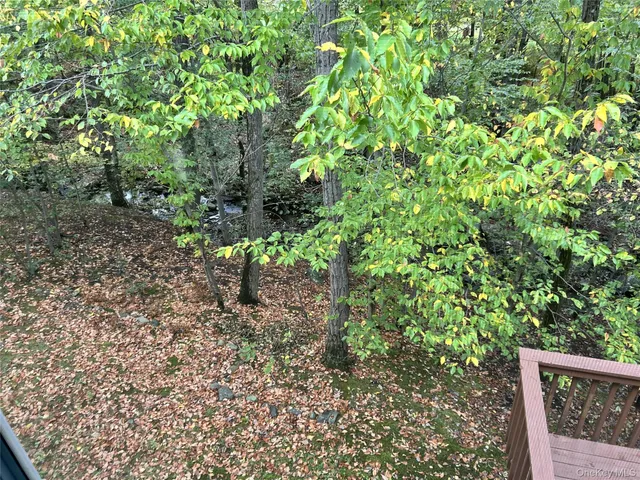 a view of front door and deck