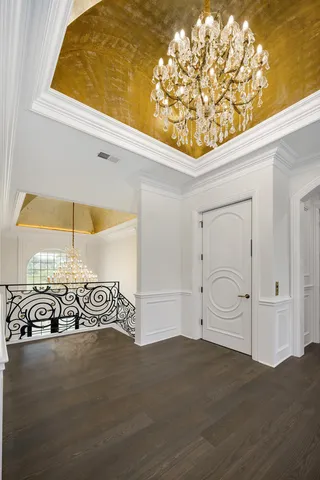 a bathroom with a double vanity sink mirror and shower