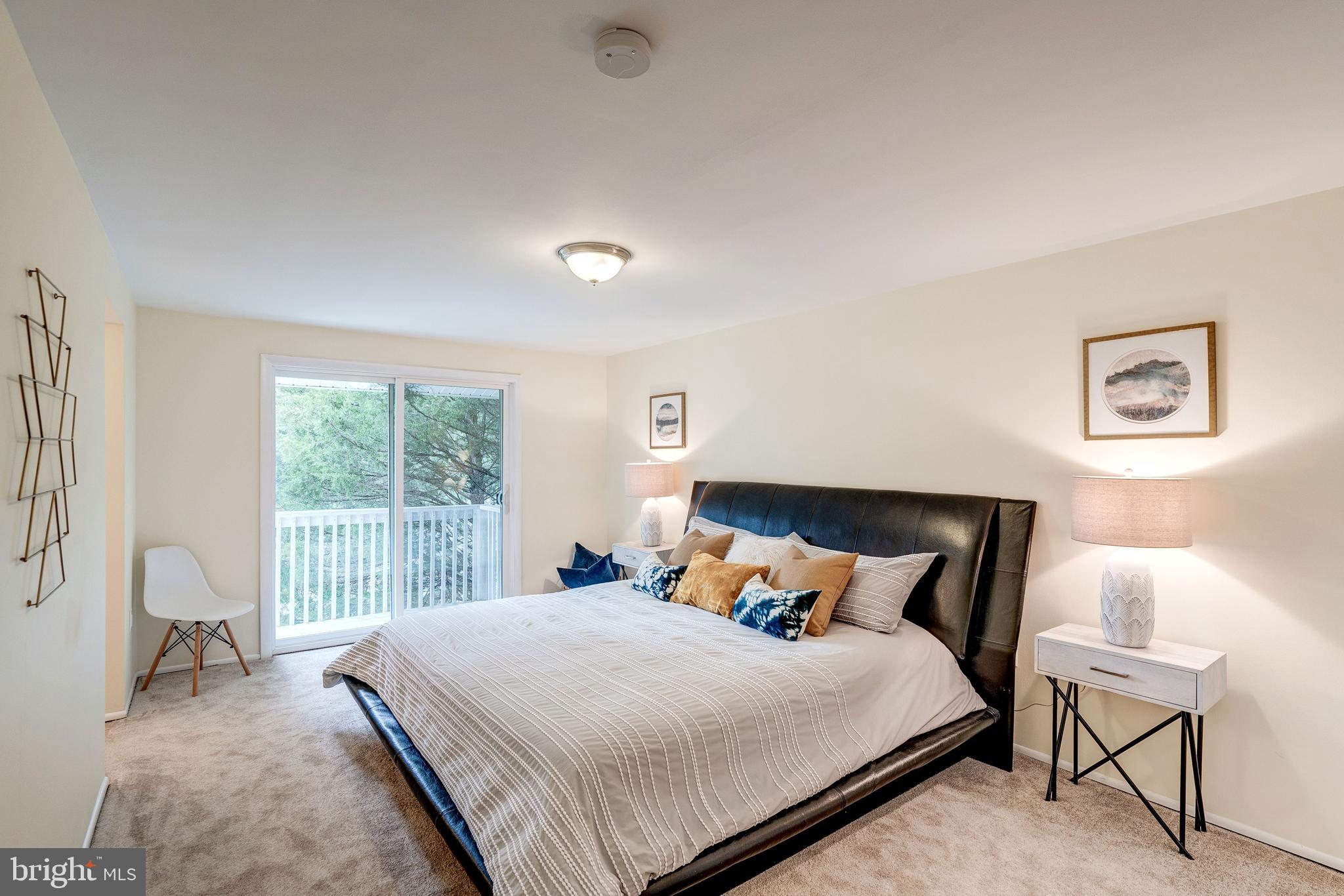 126 North Cottage Road Sterling, VA 20164 - Photo 12 of 20 Master bedroom with balcony