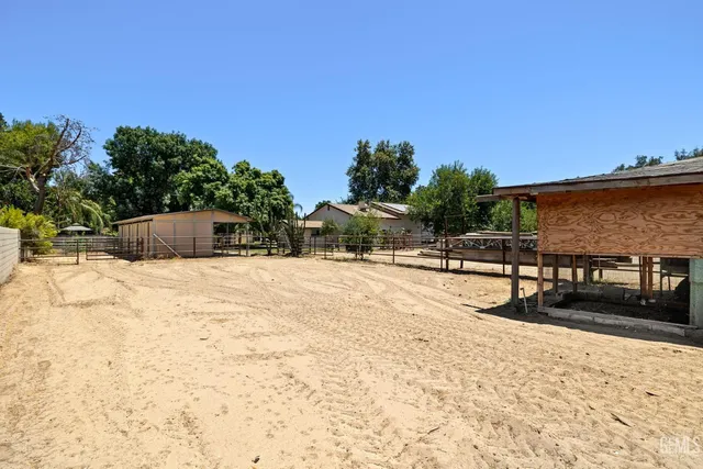a view of a terrace with a snow
