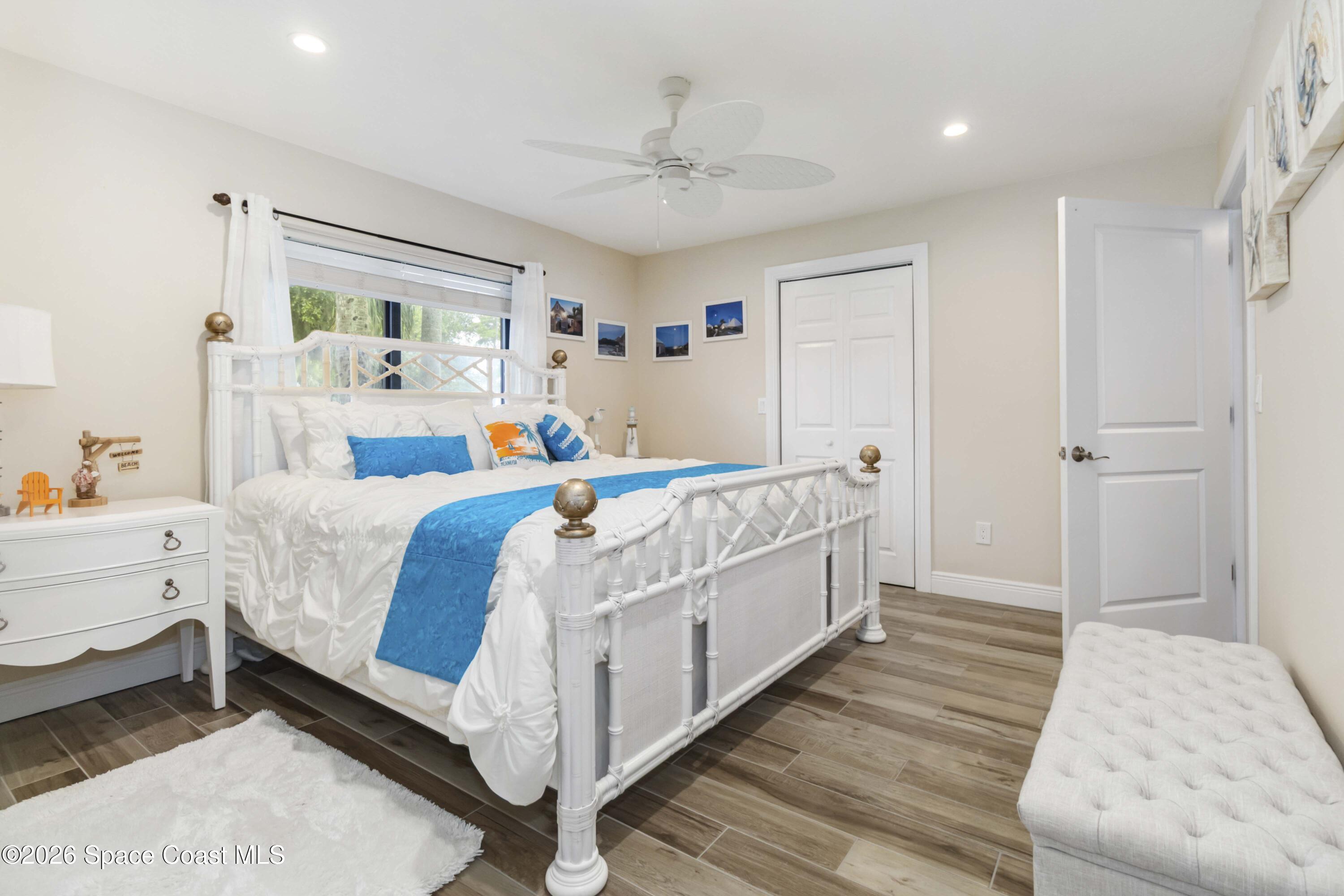 110 Barnacle Place Rockledge, FL 32955 - Photo 43 of 71 a bed room with a bed and a window
