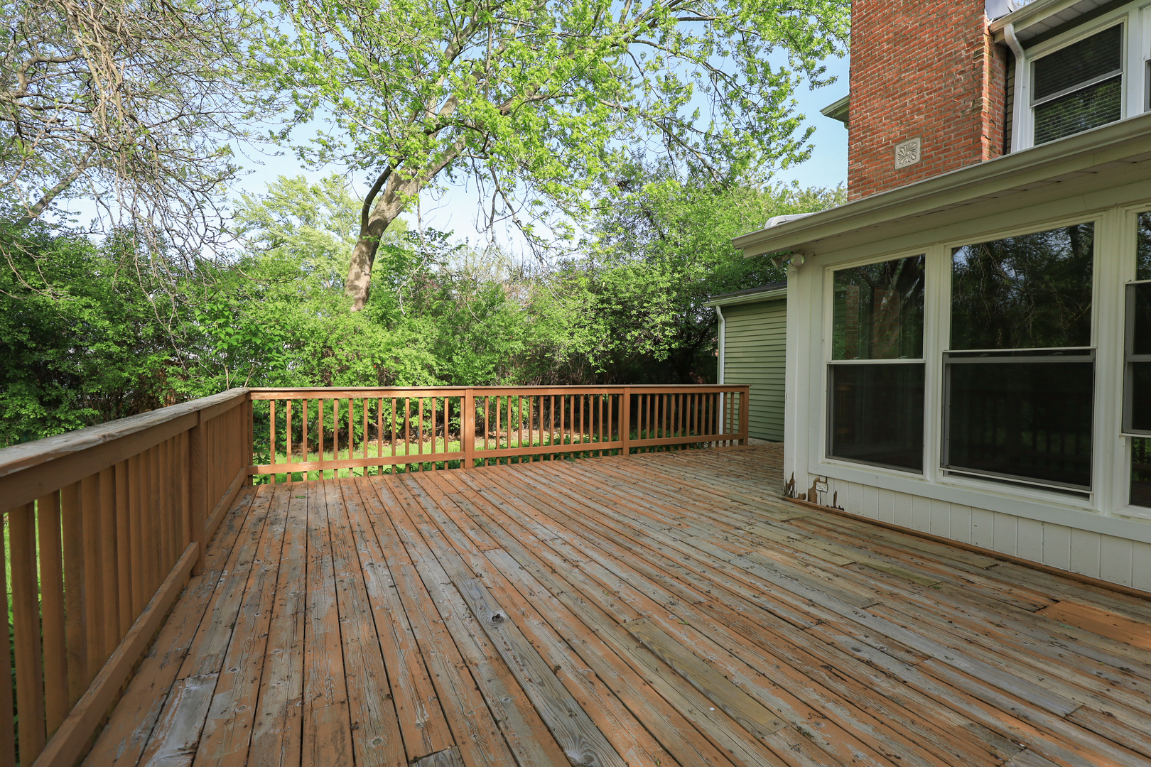 248 Florence Road Inverness, IL 60010 - Photo 24 of 25 a view of deck with wooden floor and fence