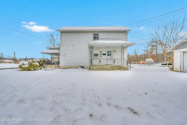 a view of a house with a outdoor space