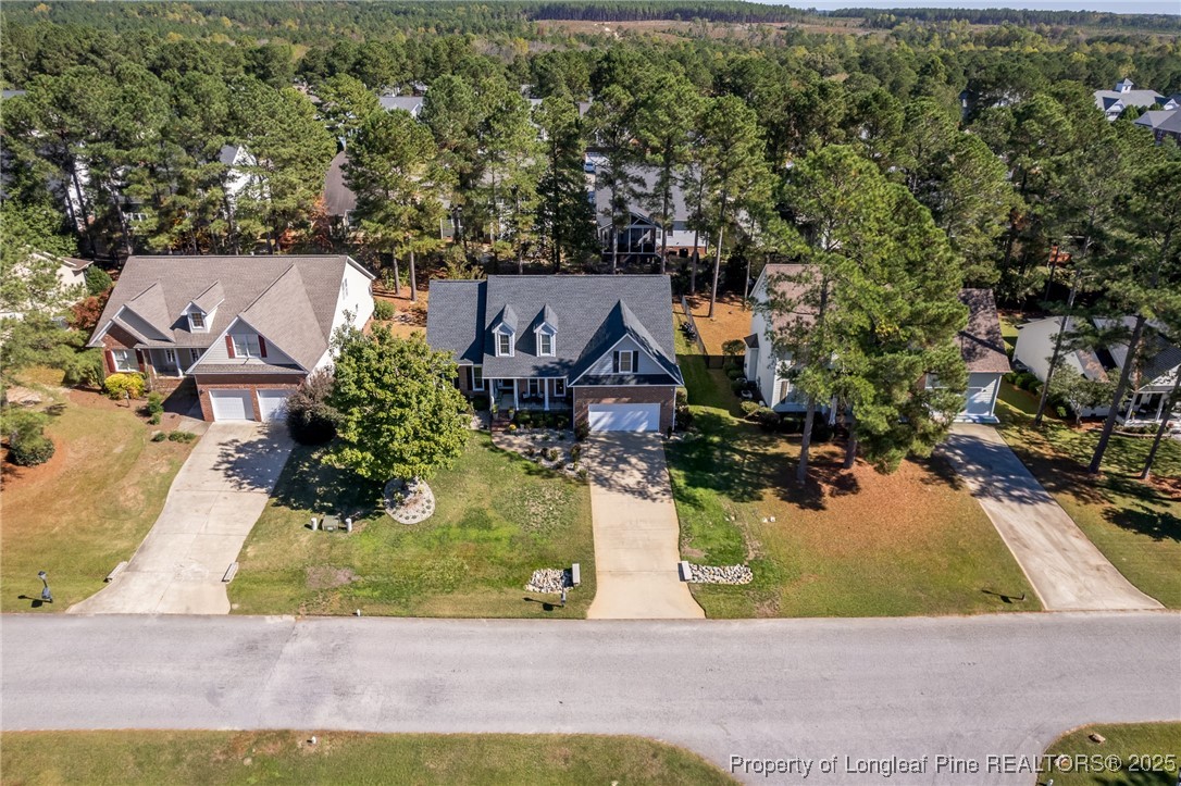 595 Whispering Pines Drive Spring Lake, NC 28390 - Photo 4 of 48 an aerial view of a house