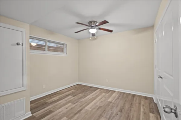 wooden floor in an empty room
