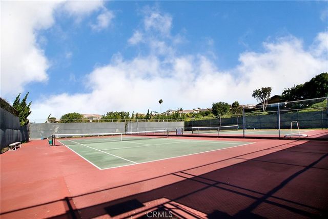 a view of a tennis court
