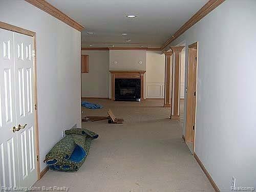 3885 Ludwig Road Oxford, MI 48371 - Photo 15 of 20 Basement w/ fireplace