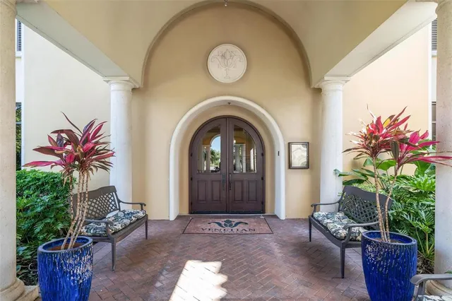 an aerial view of ocean residential houses with outdoor space and river