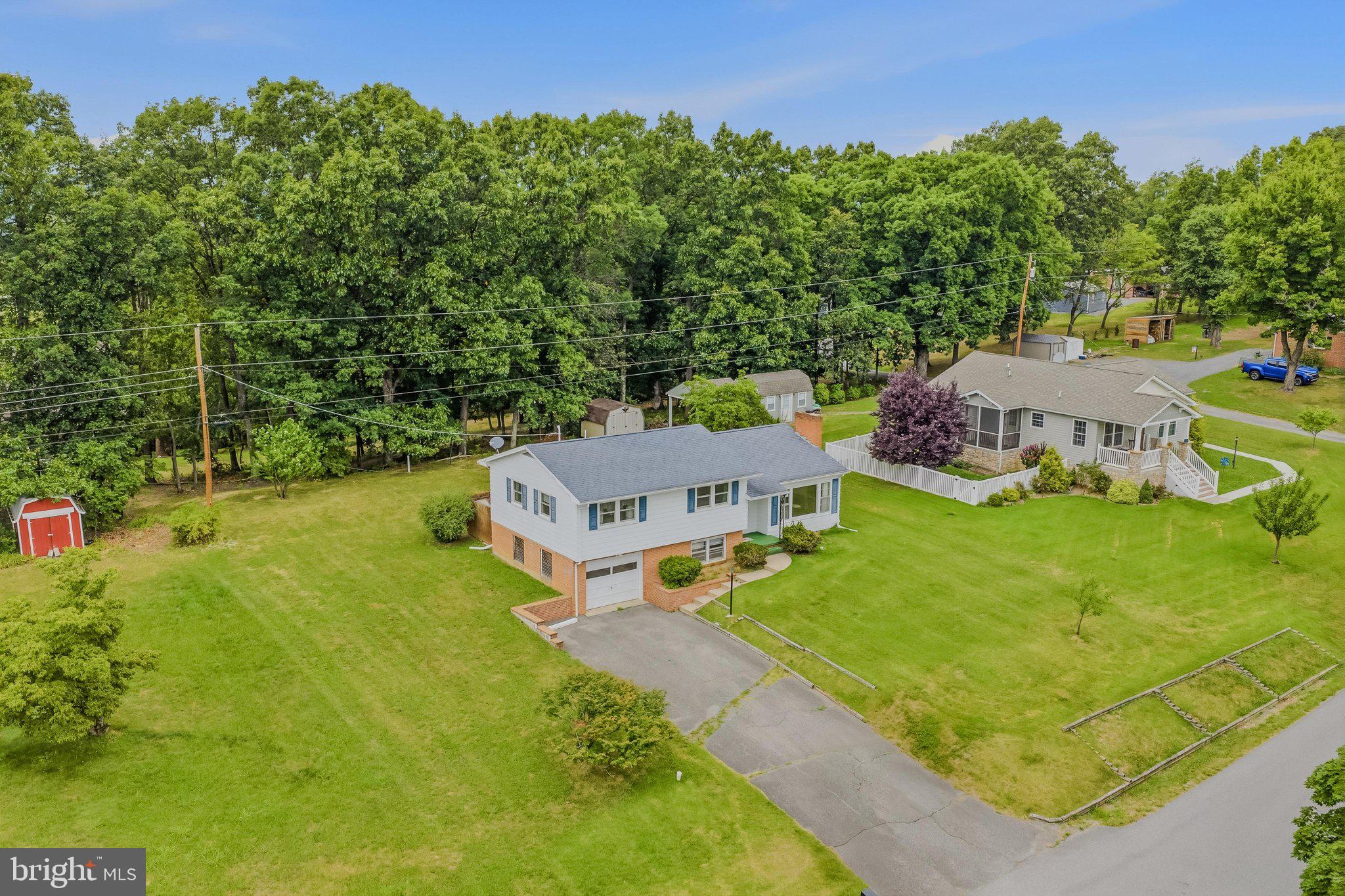 381 Grove Heights Road Berkeley Springs, WV 25411 - Photo 37 of 48 Aerial Front