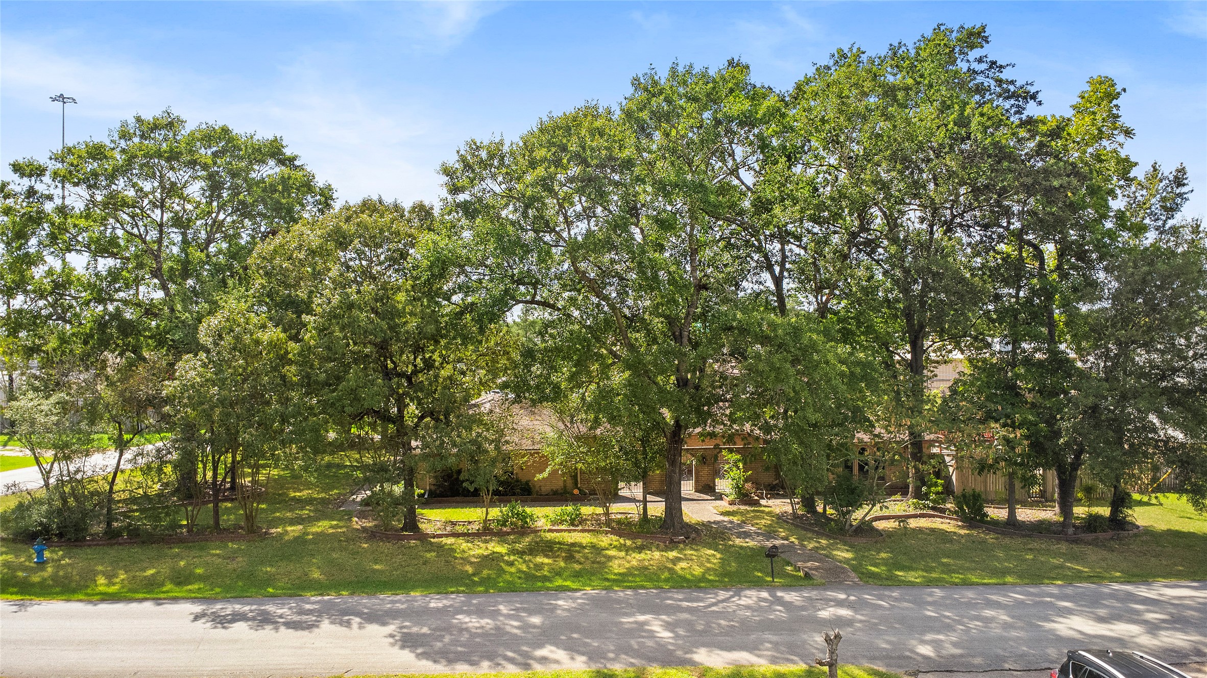 186 Spring Pines Drive Spring, TX 77386 - Photo 5 of 9 a green field with trees in front of it