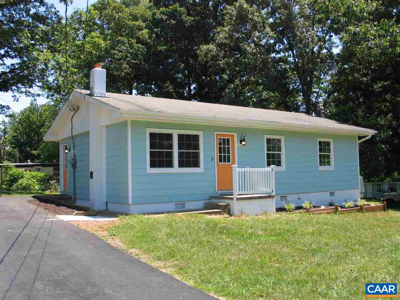 45 Holmes Run Road Stanardsville, VA 22973 - Photo 1 of 17 a front view of house with yard