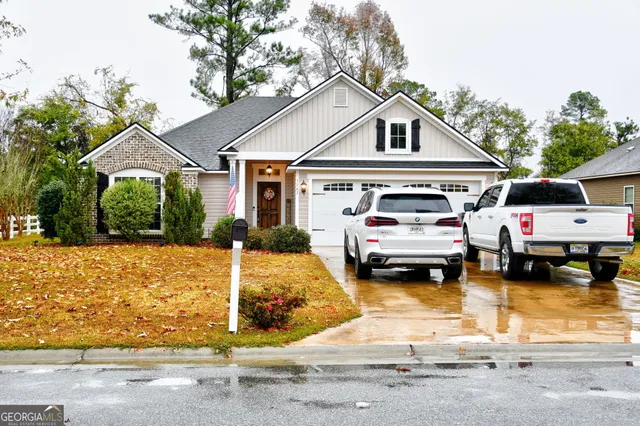 a view of a white house