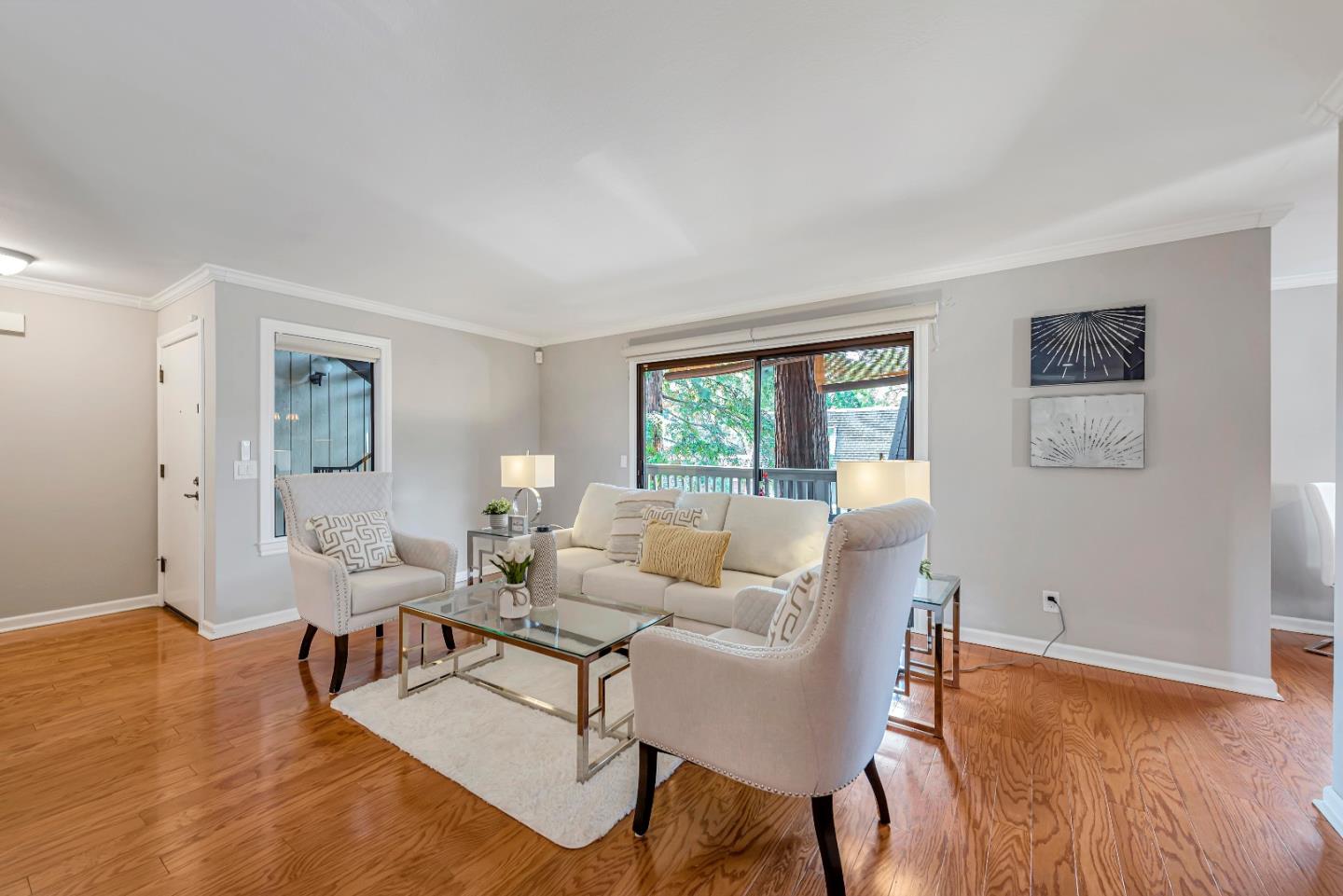 47 Dot Avenue, Unit A Campbell, CA 95008 - Photo 3 of 31 a living room with furniture and a wooden floor