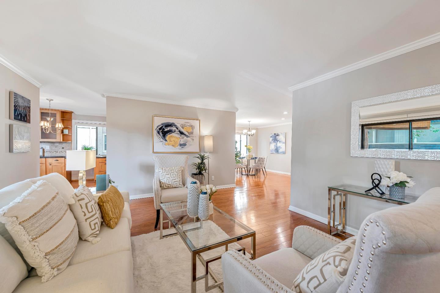 47 Dot Avenue, Unit A Campbell, CA 95008 - Photo 5 of 31 a living room with furniture and wooden floor