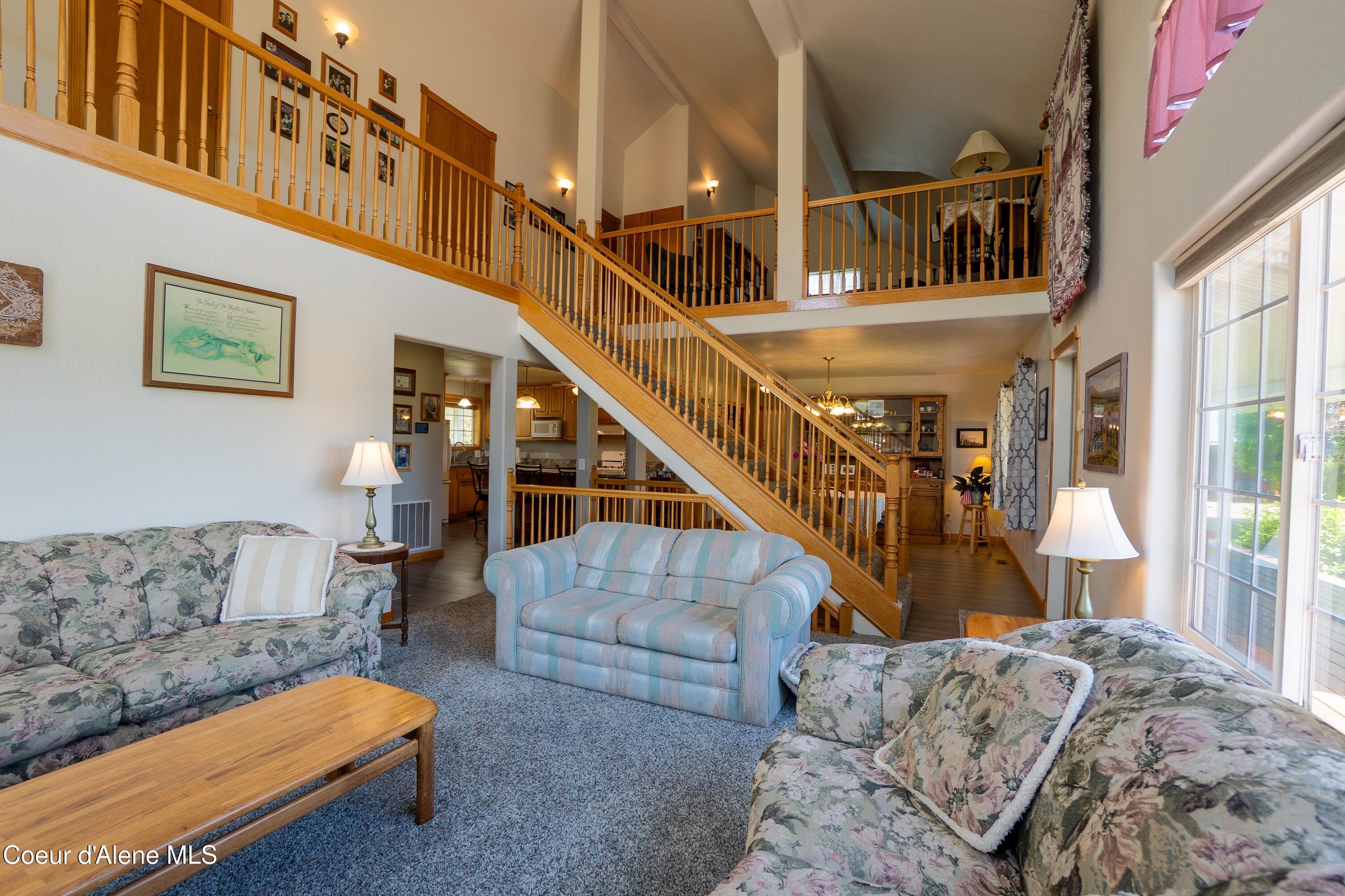 101 Zimmerman Road Moyie Springs, ID 83845 - Photo 18 of 39 LR to Loft View