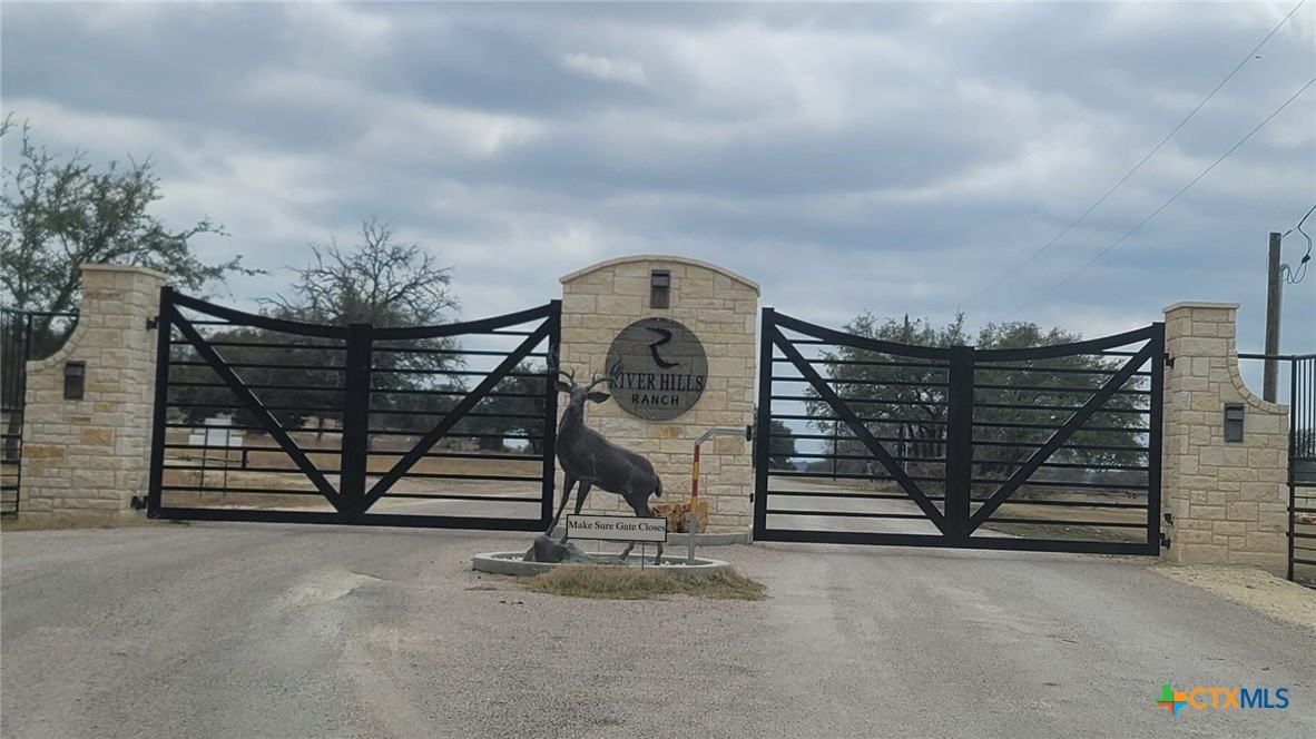 a view of a garage with stairs