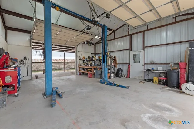 a view of storage and utility room