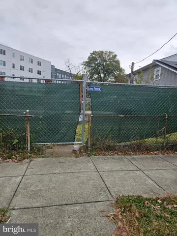 a park view with a bench