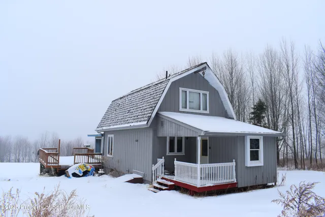 a view of a house with a patio