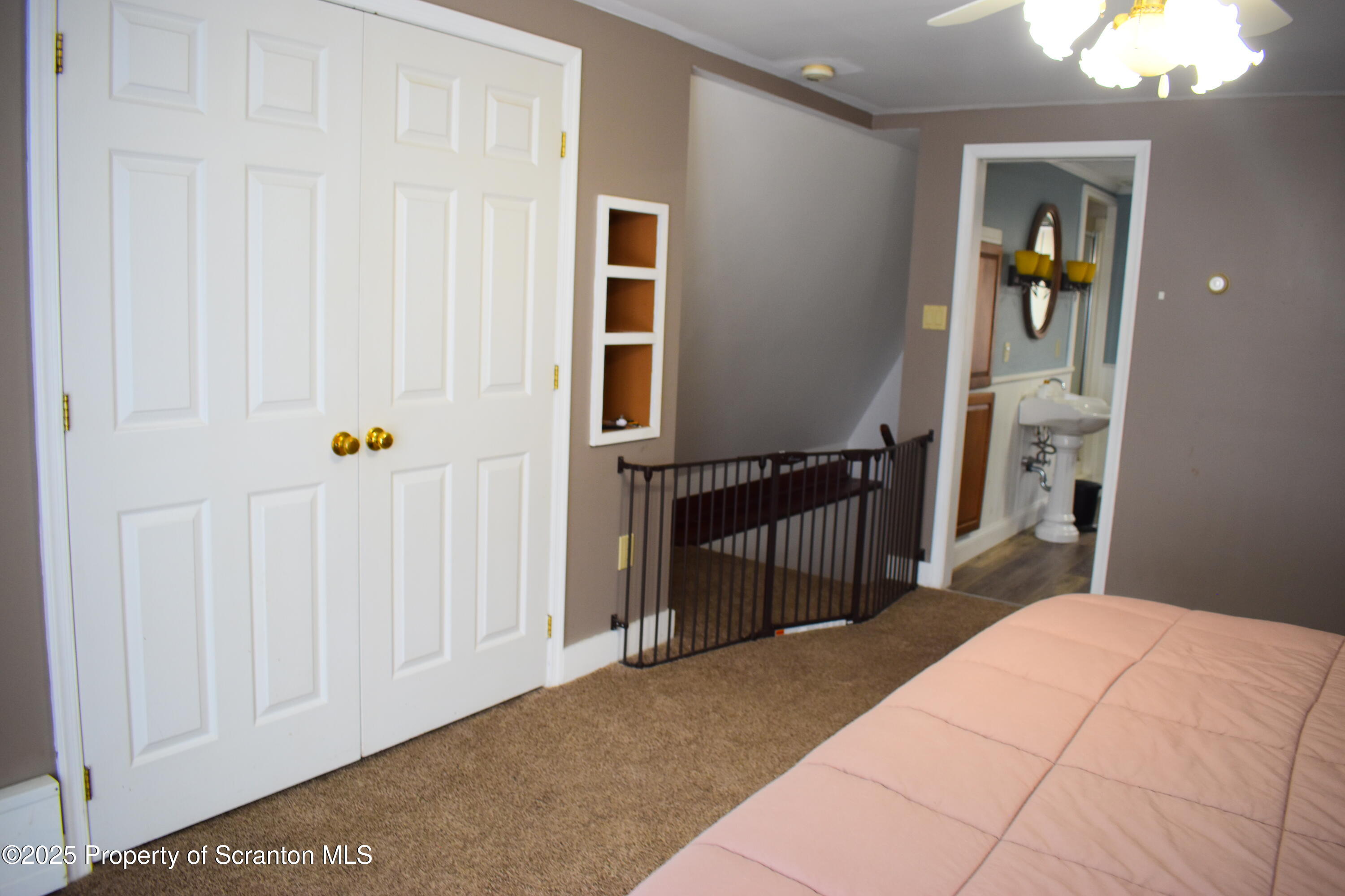 3003 Ridge Road Thompson, PA 18465 - Photo 14 of 33 a bedroom with a bed and a window