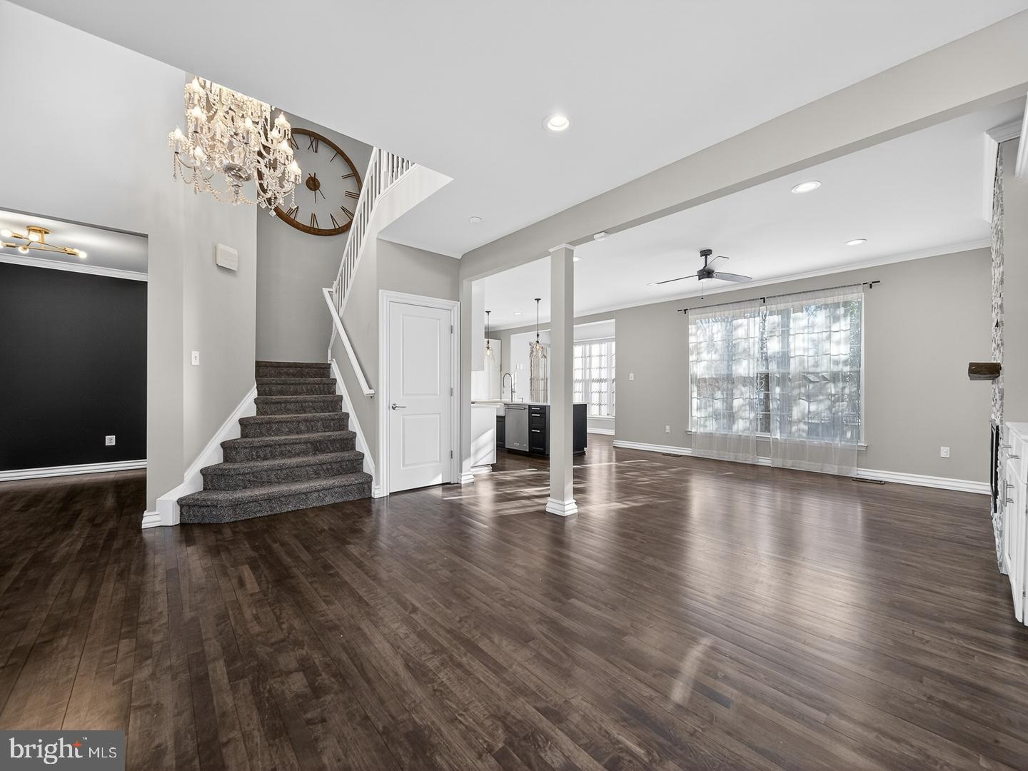 9534 Fernwood Road Bethesda, MD 20817 - Photo 11 of 44 a view of an entryway with wooden floor
