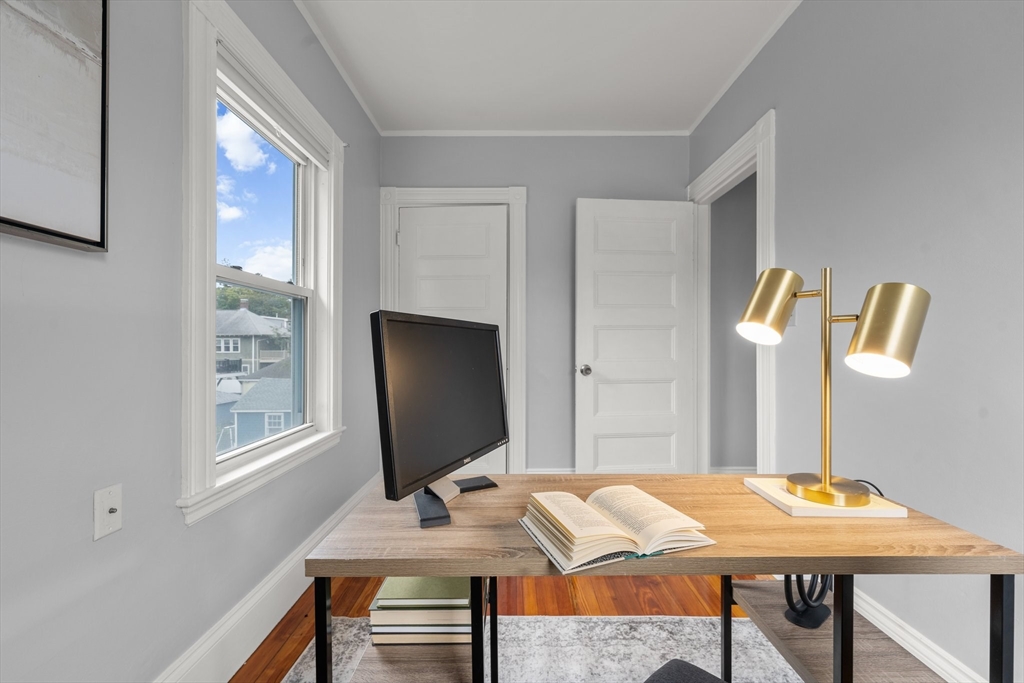 29 Garnet Road Boston, MA 02132 - Photo 32 of 42 a view of a workspace with furniture