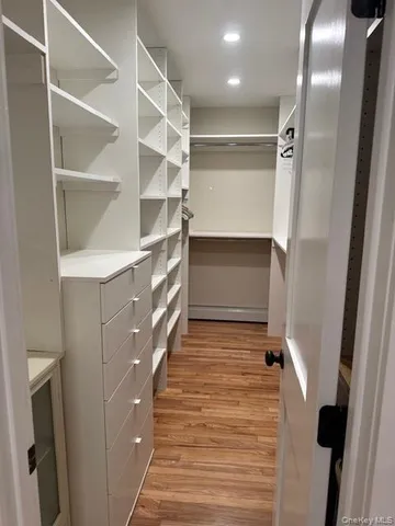 a view of walk in closet
