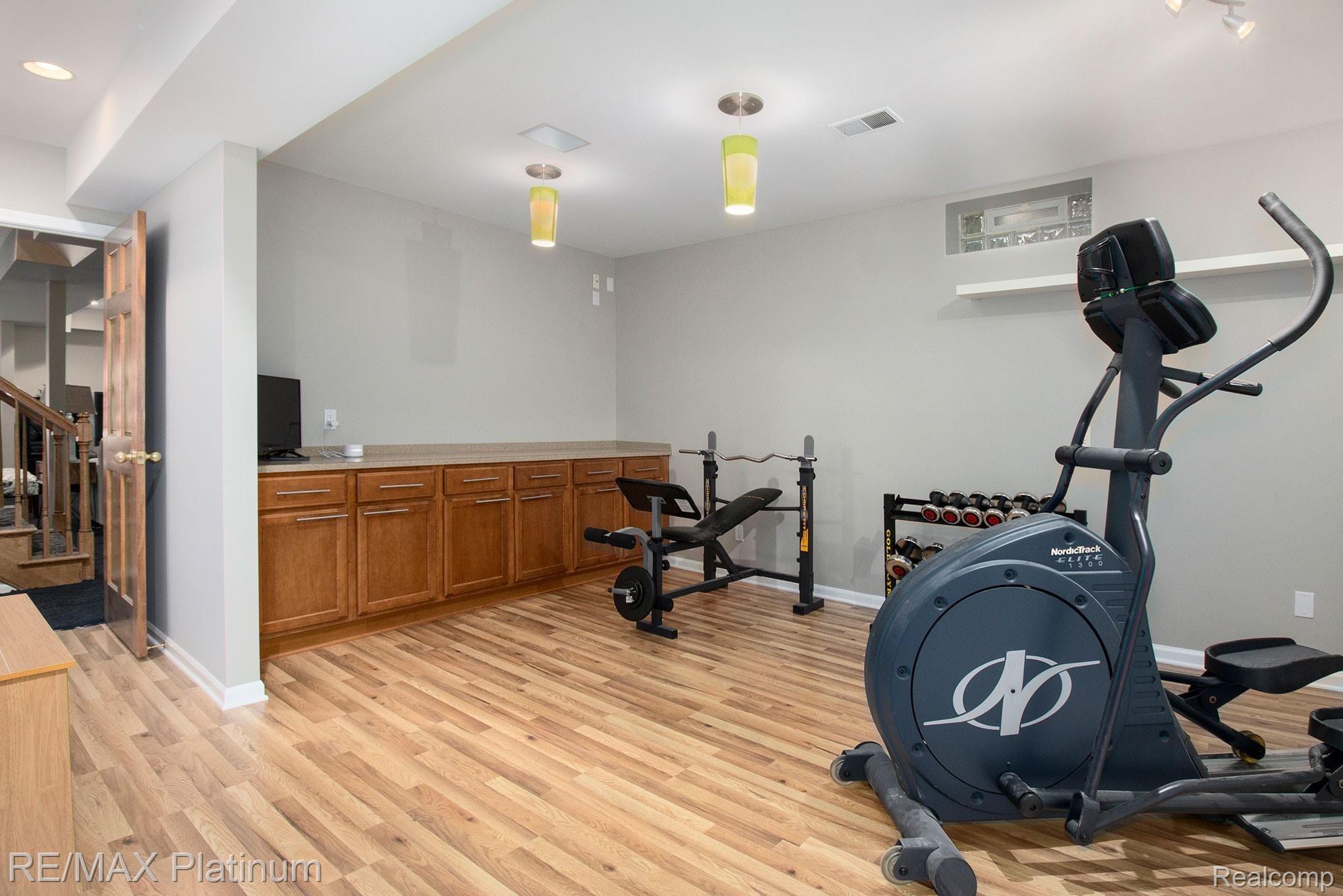 3859 Brighton Road Howell, MI 48843 - Photo 26 of 46 Lower level Workout Room / Office