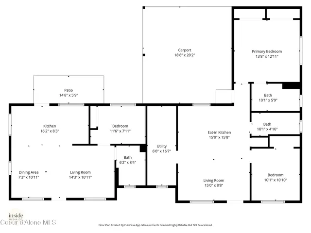 $650,000 | 1105-1107 East Harrison Avenue, Coeur D'Alene, ID 83814